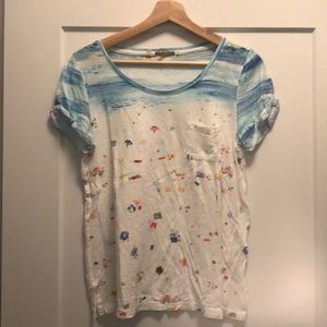 Anthropologie Beach T-shirt sz XS